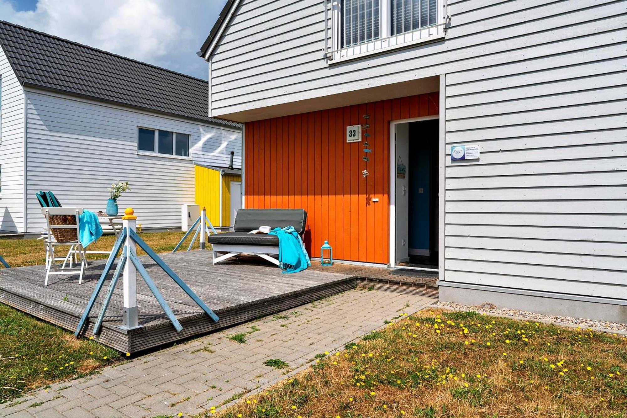 Ferienhaus Lieblingsplatz By Seeblick Ferien Oro, Direkte Wasserlage,Sauna,Kamin Olpenitz Exterior foto